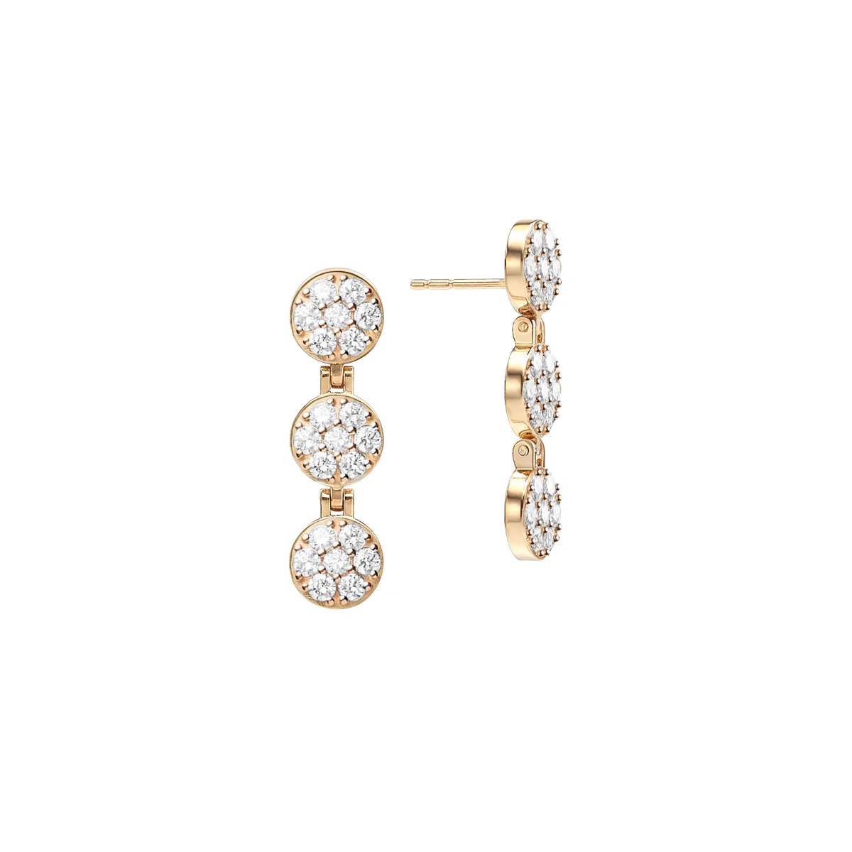 White Topaz and Diamond April Birthstone Jewelry